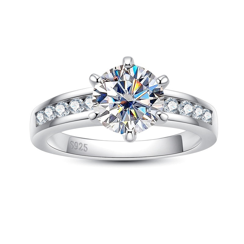 Anel Fairy Moissanite Cravejado - Loratta