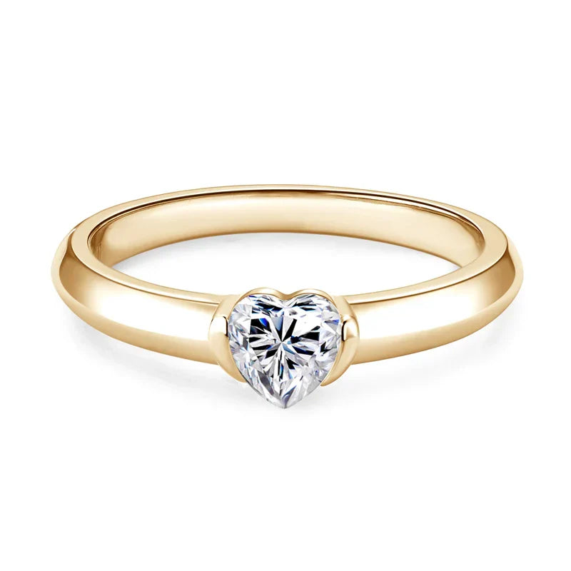 Essence of Love Moissanite Ring