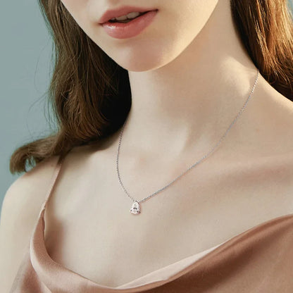 Lumina Moissanite Gold Plated Necklace