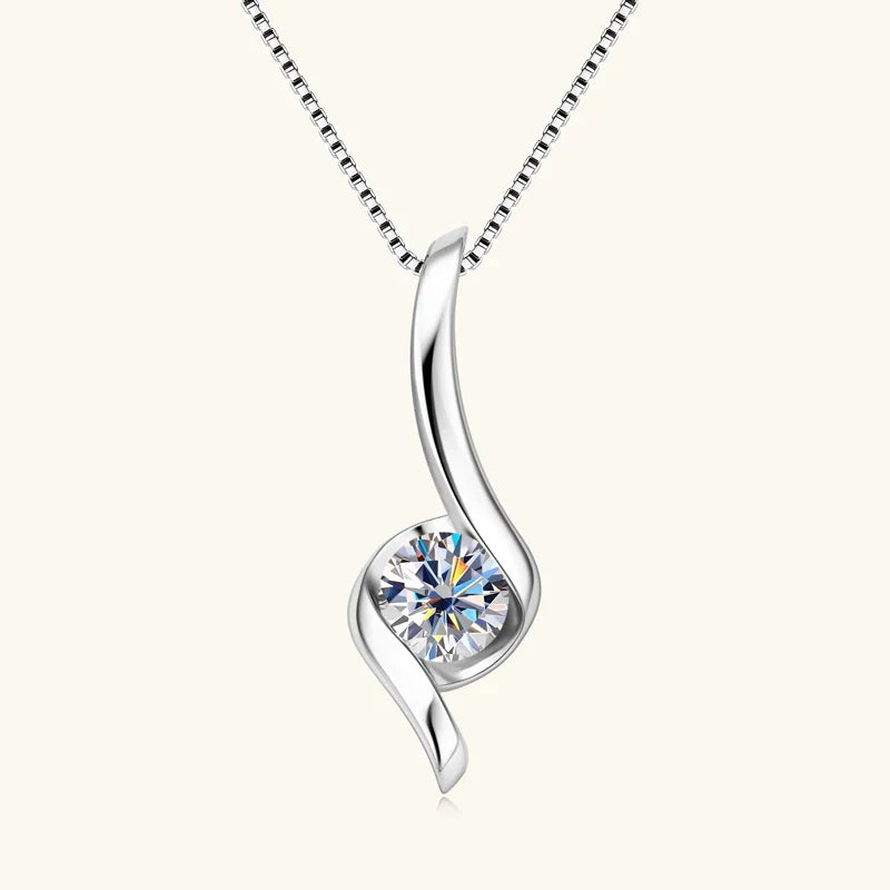 Harmony Moissanite Gold Plated Necklace