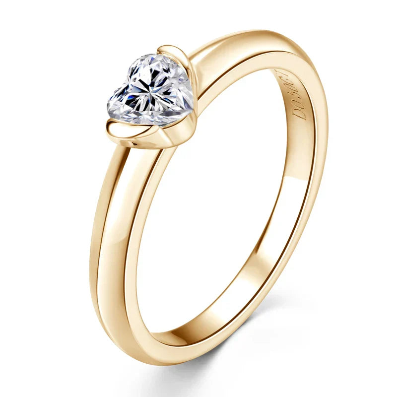 Essence of Love Moissanite Ring