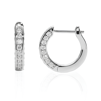 Radiance Moissanite Gold Plated Earrings